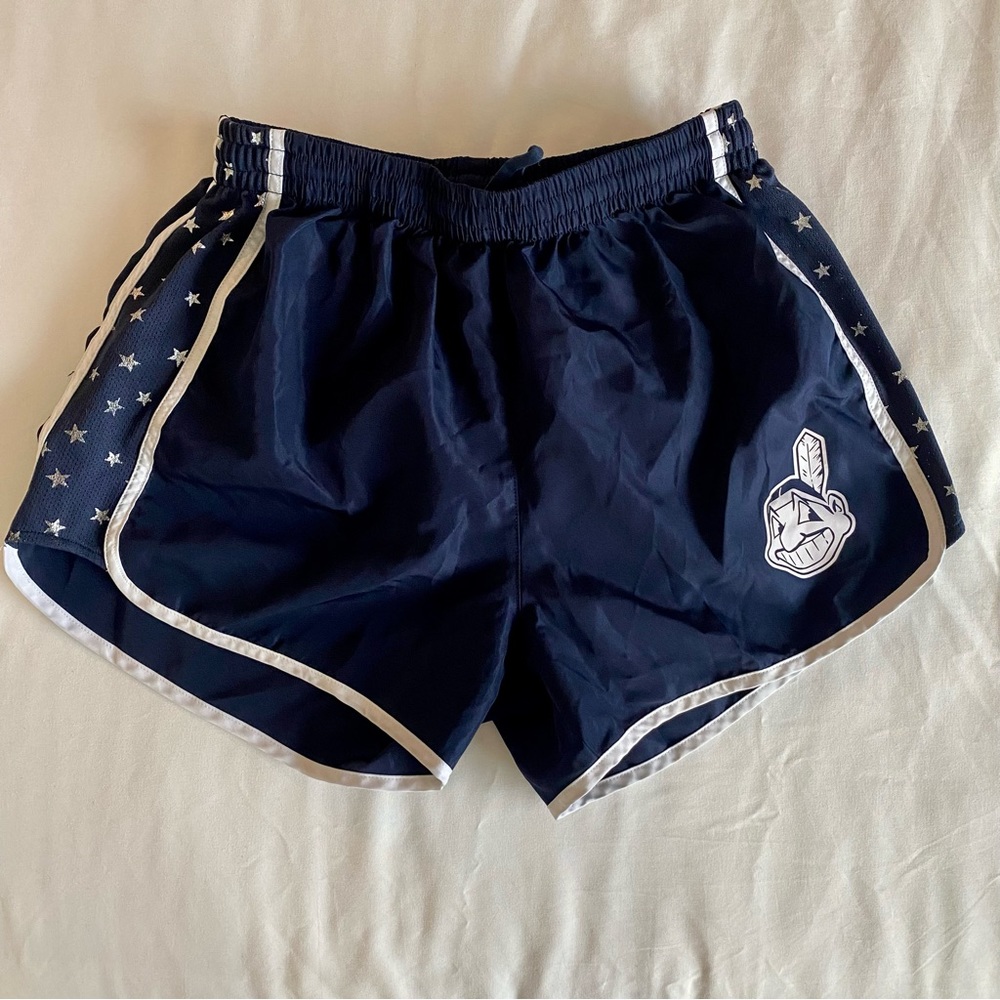 PINK running shorts Cleveland Baseball